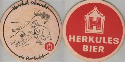 Bierdeckel rund - Herkules