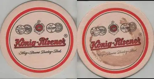 Bierdeckel rund - König-Pilsener