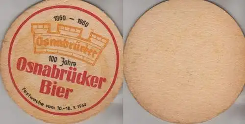 Bierdeckel rund - Osnabrücker Bier