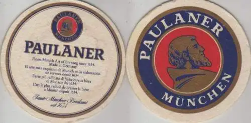 Bierdeckel rund - Paulaner