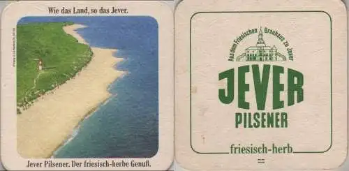 Bierdeckel quadratisch - Jever