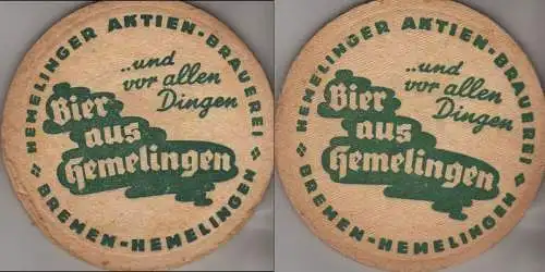 Bierdeckel rund - Hemelinger