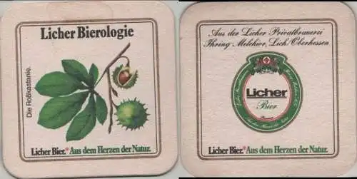 Bierdeckel quadratisch - Licher