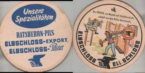 Bierdeckel rund - Elbschloss