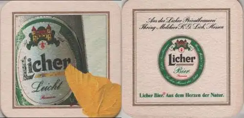 Bierdeckel quadratisch - Licher