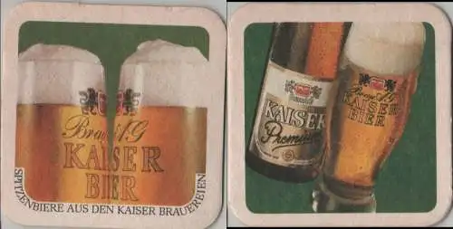 Bierdeckel quadratisch - Kaiser