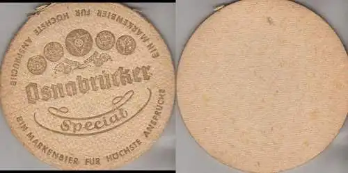 Bierdeckel rund - Osnabrücker Bier