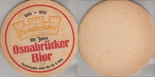 Bierdeckel rund - Osnabrücker Bier