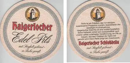 Bierdeckel rund - Haigerlocher Edel Pils