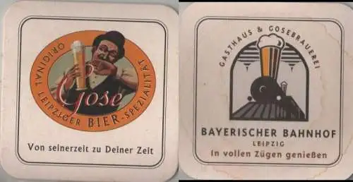 Bierdeckel quadratisch - Gose, Leipzig