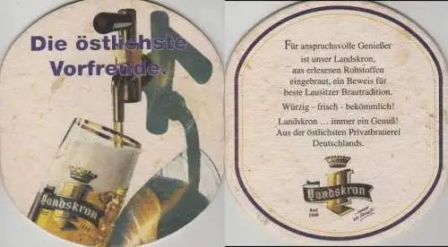 Bierdeckel Sonderform - Landskron