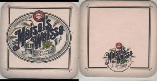 Bierdeckel quadratisch - Maisel