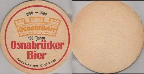 Bierdeckel rund - Osnabrücker Bier