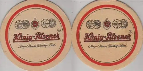 Bierdeckel rund - König-Pilsener