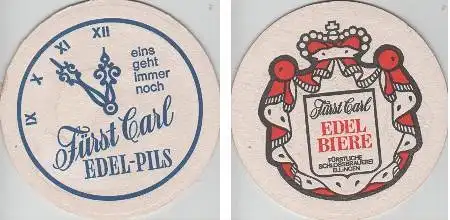 Bierdeckel rund - Fürst Carl Ellingen