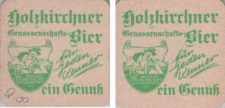 Bierdeckel quadratisch - Holzkirchner für jeden Kenner