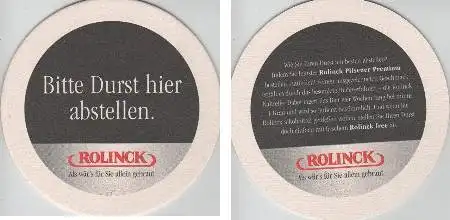 Bierdeckel rund - Rolinck - Bitte Durst hier abstellen