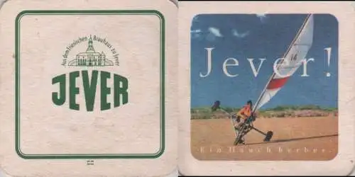 Bierdeckel quadratisch - Jever