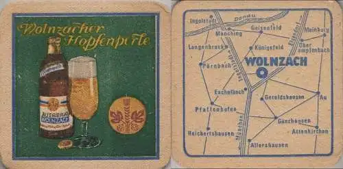 Bierdeckel quadratisch - Wolnzacher