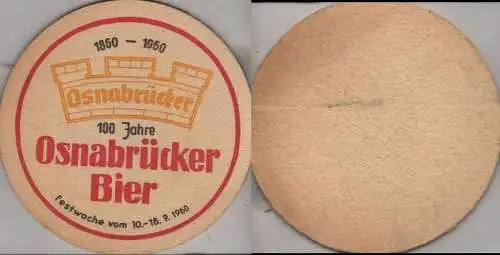 Bierdeckel rund - Osnabrücker Bier