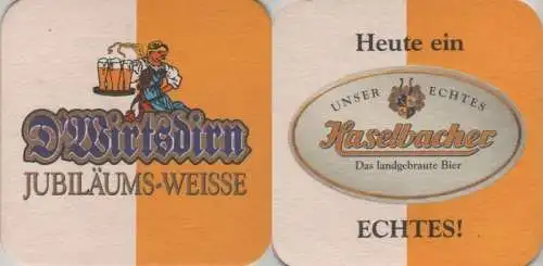 Bierdeckel quadratisch - Haselbacher