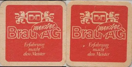 Bierdeckel quadratisch - BrauAg