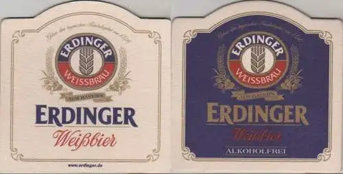 Bierdeckel Sonderform - Erdinger