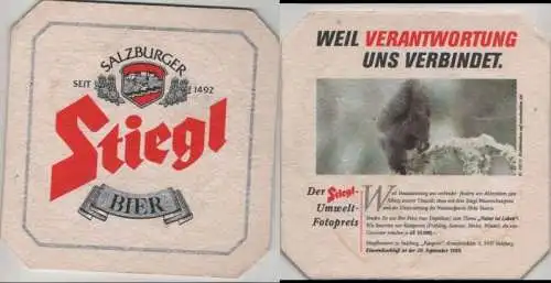 Bierdeckel quadratisch - Stiegl