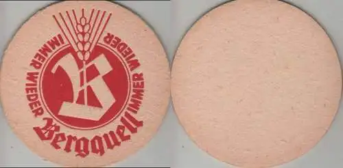 Bierdeckel rund - Bergquell