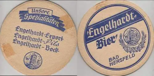 Bierdeckel rund - Engelhardt