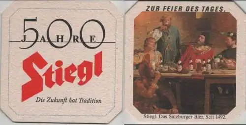 Bierdeckel quadratisch - Stiegl