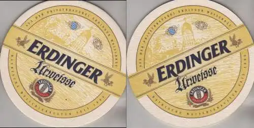 Bierdeckel rund - Erdinger