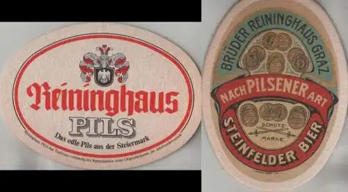 Bierdeckel oval - Reininghaus