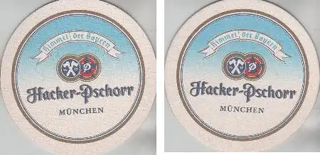 Bierdeckel rund - Hacker-Pschorr Himmel der Bayern