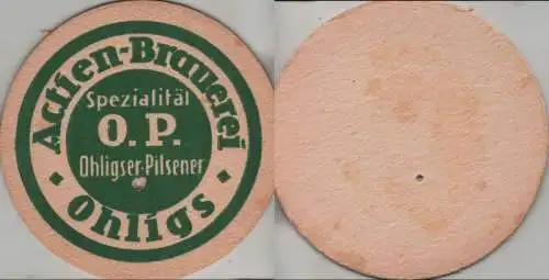 Bierdeckel rund - Actien-Brauerei