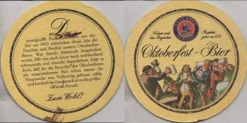 Bierdeckel rund - Paulaner