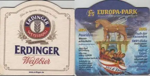 Bierdeckel Sonderform - Erdinger