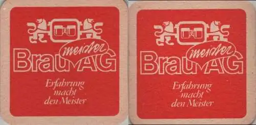 Bierdeckel quadratisch - BrauAg