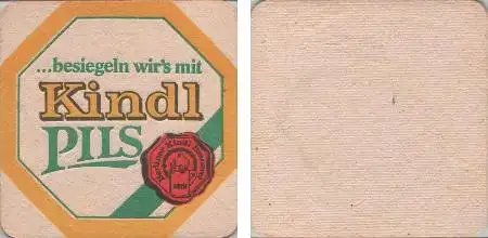 Bierdeckel quadratisch - besiegln wirs mit Berliner Kindl