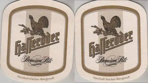 Bierdeckel Sonderform - Hasseröder