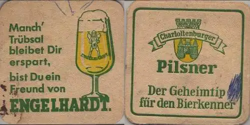 Bierdeckel quadratisch - Engelhardt