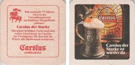 Bierdeckel quadratisch - Carolus Doppelbock