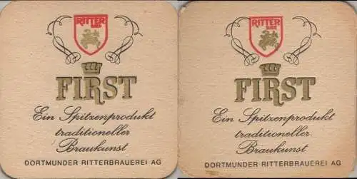 Bierdeckel quadratisch - First