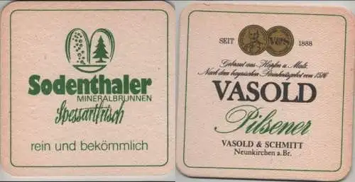 Bierdeckel quadratisch - Vasold