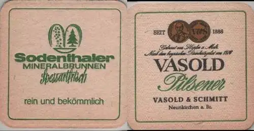 Bierdeckel quadratisch - Vasold