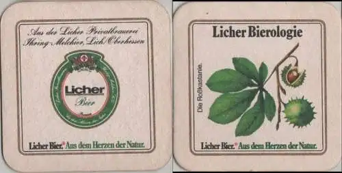 Bierdeckel quadratisch - Licher