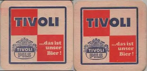 Bierdeckel quadratisch - Tivoli