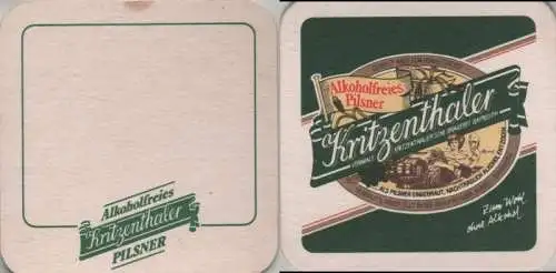 Bierdeckel quadratisch - Kritzenthaler