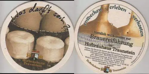 Bierdeckel rund - Hofbräuhaus Traunstein