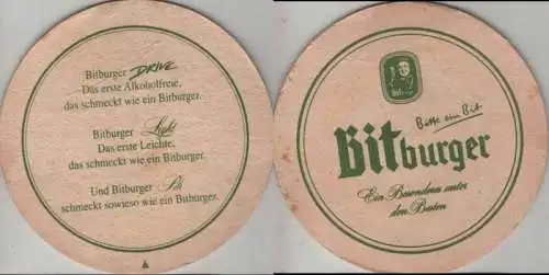 Bierdeckel rund - Bitburger